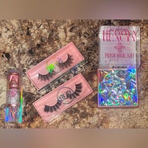 Bedoya Beauty Prism Highlighter and Eyelash Set